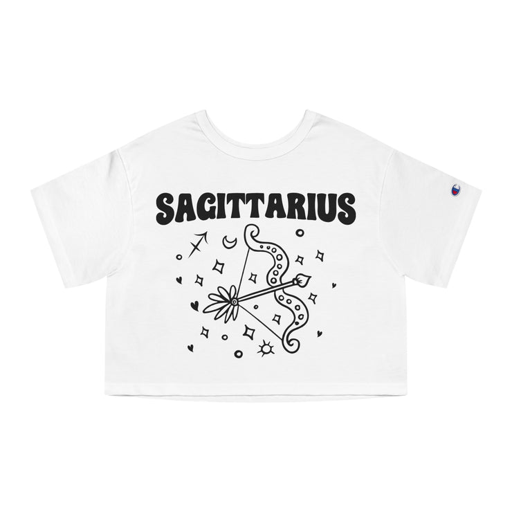 Sagittarius Heart - Cropped T-Shirt