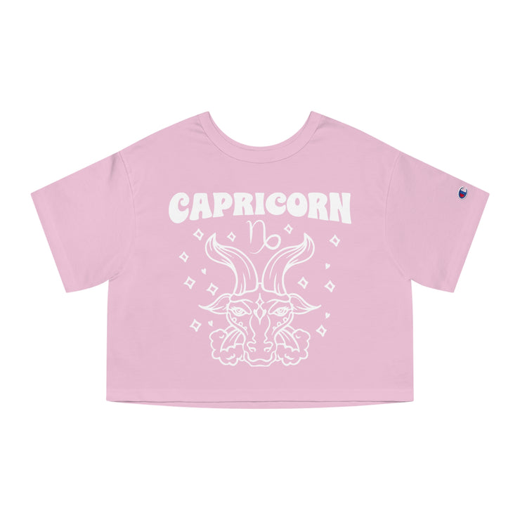 Capricorn Heart - Cropped T-Shirt