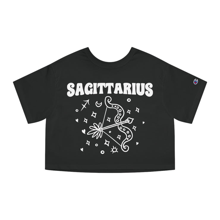 Sagittarius Heart - Cropped T-Shirt