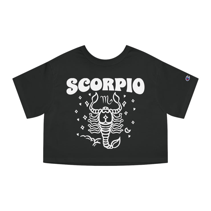 Scorpio Heart - Cropped T-Shirt