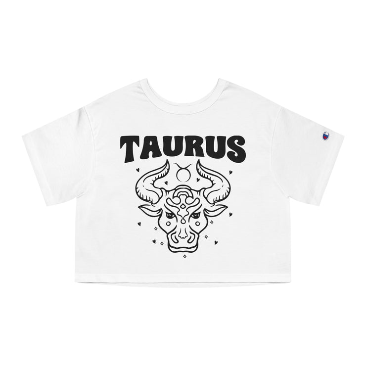 Taurus Heart - Cropped T-Shirt