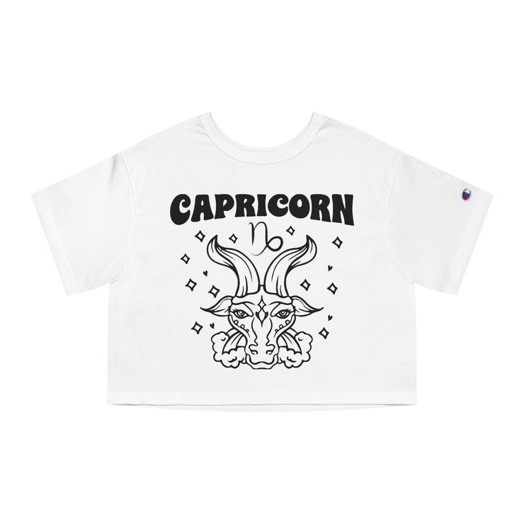 Capricorn Heart - Cropped T-Shirt