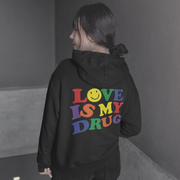 Addiction - Oversized Streetwear Fleece Hoodie