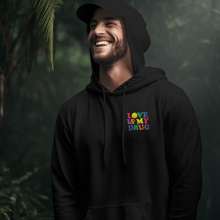 Addiction - Oversized Streetwear Fleece Hoodie