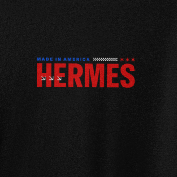 American Hermes - Oversize Deep Drop Shoulder Tee