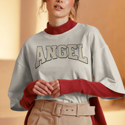 Angel - Oversize Deep Drop Shoulder Tee