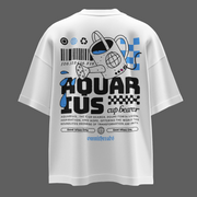 Aquarius Cup Bearer - Oversize Deep Drop Shoulder Tee