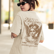 Blessings - Oversize Deep Drop Shoulder Tee