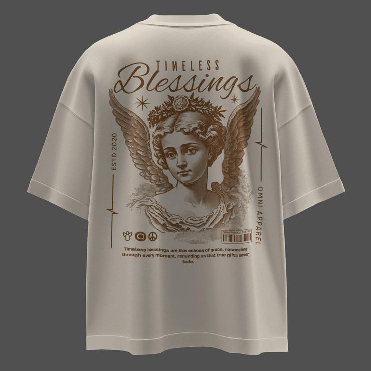 Blessings - Oversize Deep Drop Shoulder Tee