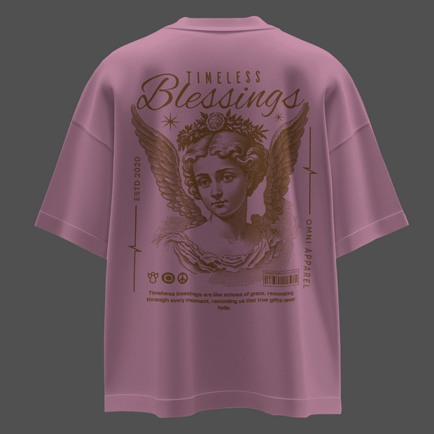 Blessings - Oversize Deep Drop Shoulder Tee