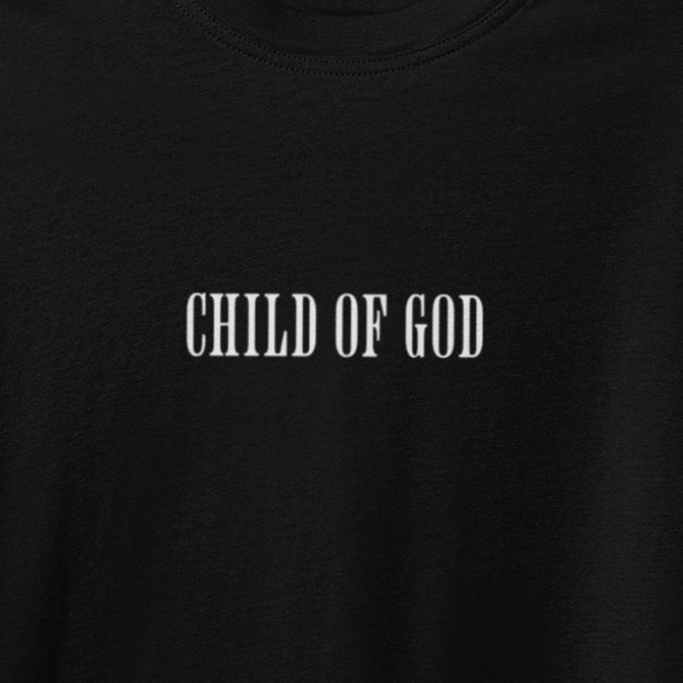 Child Of God - Oversize Deep Drop Shoulder Tee