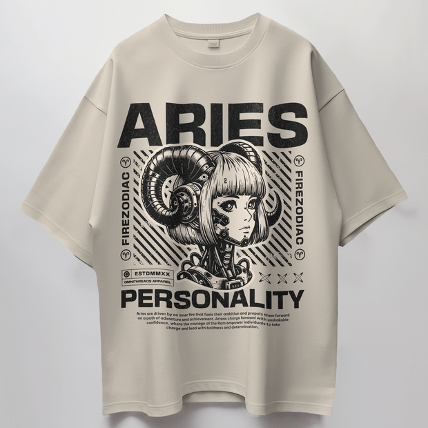 Aries Deus Ex Machina - Oversize Deep Drop Shoulder Tee