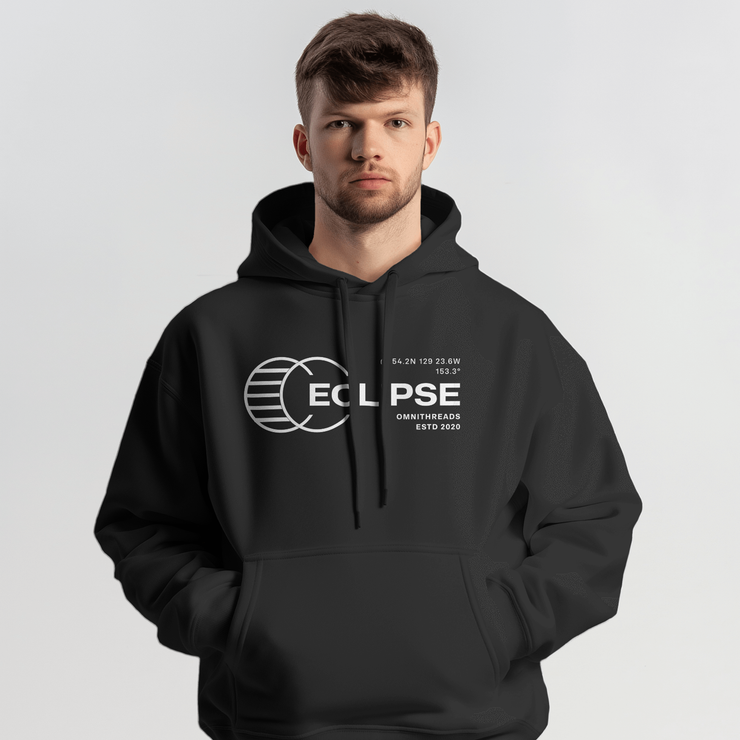 Eclipse - Oversized Streetwear Fleece Hoodie