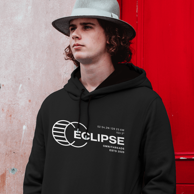 Eclipse - Oversized Streetwear Fleece Hoodie