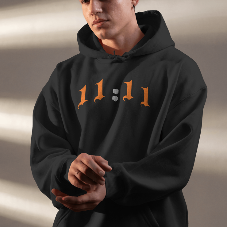 Eleven Eleven 1111 - Oversized Streetwear Fleece Hoodie