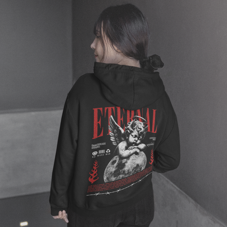 Eternal - Oversized Streetwear Fleece Hoodie