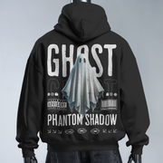 Ghost - Oversized Streetwear Fleece Hoodie