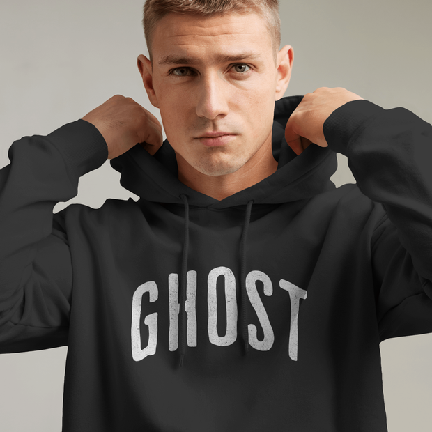 Ghost - Oversized Streetwear Fleece Hoodie