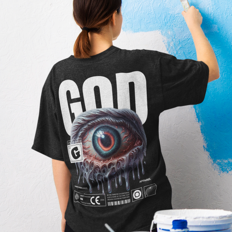 God Is Good - Oversize Deep Drop Shoulder Tee