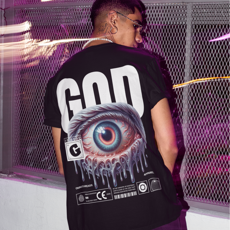 God Is Good - Oversize Deep Drop Shoulder Tee