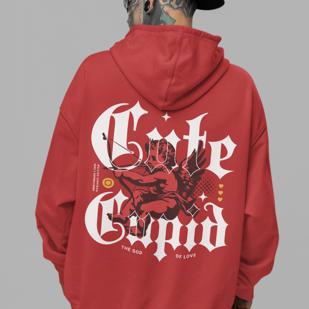 Cupid The God of Love - Streetwear Fleece Hoodie