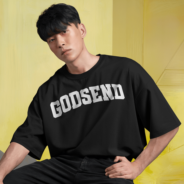 Godsend - Oversize Deep Drop Shoulder Tee