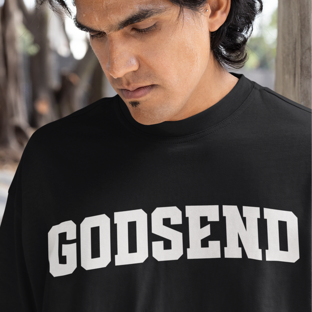 Godsend - Oversize Deep Drop Shoulder Tee