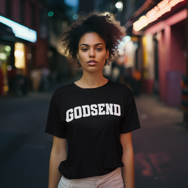 Godsend - Oversize Deep Drop Shoulder Tee