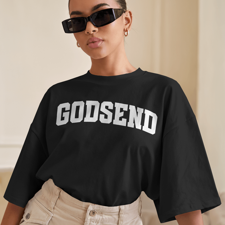 Godsend - Oversize Deep Drop Shoulder Tee