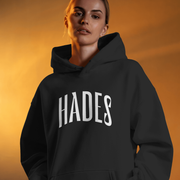 Hellish Hades - Oversized Streetwear Fleece Hoodie