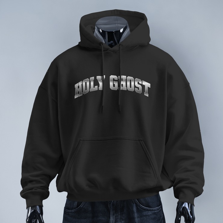 Holy Ghost - Oversized Streetwear Fleece Hoodie