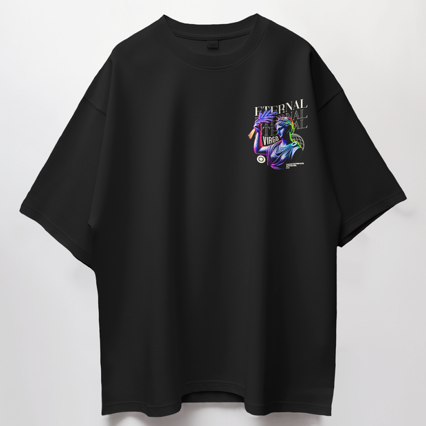 Holy Virgo - Oversize Deep Drop Shoulder Tee