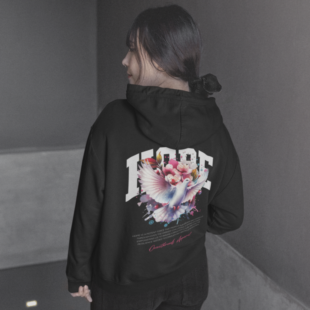 Hope - Oversized Streetwear Fleece Hoodie