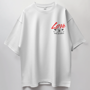 Infinite Love Stories - Oversize Deep Drop Shoulder Tee