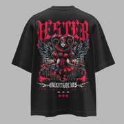 Jester Archetype 4: Harley Quinn - Oversize Deep Drop Shoulder Tee