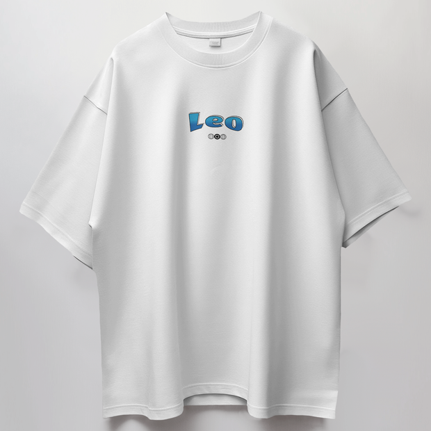 Leo Lux - Oversize Deep Drop Shoulder Tee