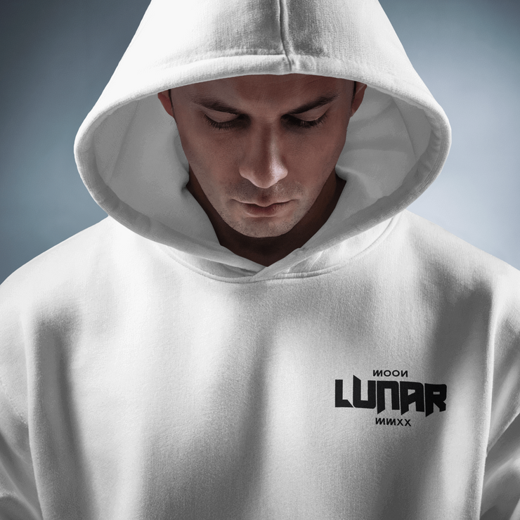 Lunas Moon - Oversized Streetwear Fleece Hoodie