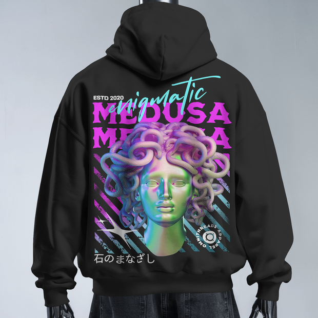 Medusa - Oversized Streetwear Fleece Hoodie