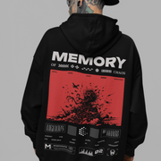 Memory of Chaos - Oversized Streetwear Fleece Hoodie