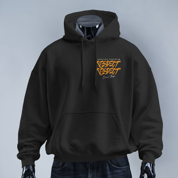 Respect - Oversized Streetwear Fleece Hoodie