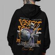 Respect - Oversized Streetwear Fleece Hoodie