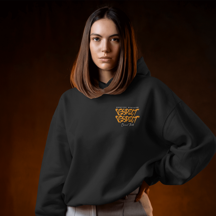 Respect - Oversized Streetwear Fleece Hoodie