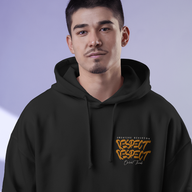 Respect - Oversized Streetwear Fleece Hoodie