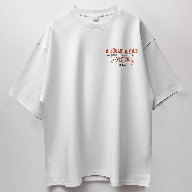 Smokin Aries - Oversize Deep Drop Shoulder Tee