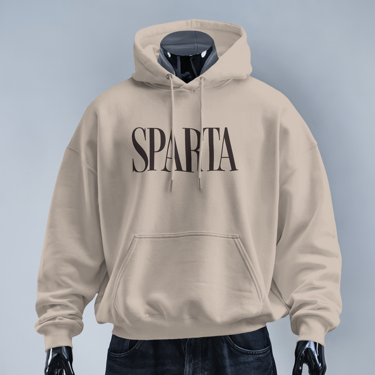 Sparta - Oversized Streetwear Fleece Hoodie