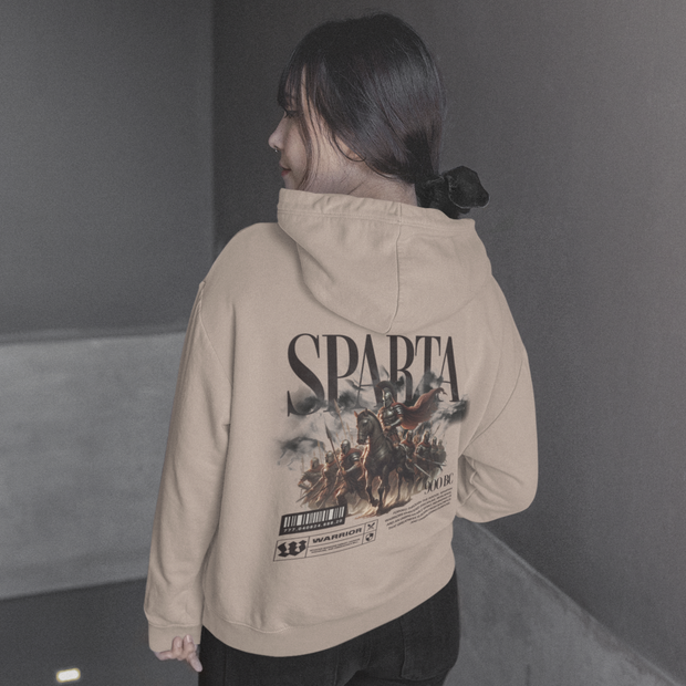 Sparta - Oversized Streetwear Fleece Hoodie