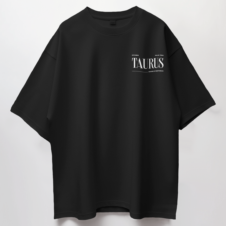 Taurus Spirit - Oversize Deep Drop Shoulder Tee