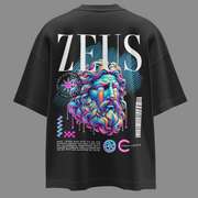 Zeus Of Jupiter - Oversize Deep Drop Shoulder Tee