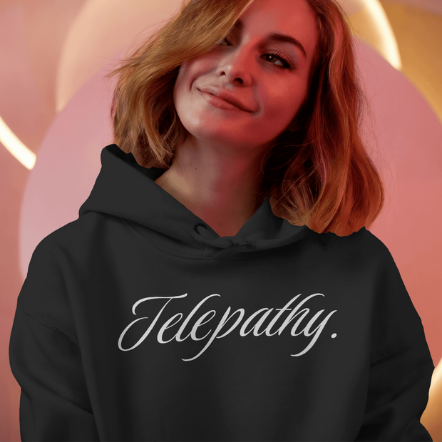 Telepathy - Oversized Streetwear Fleece Hoodie