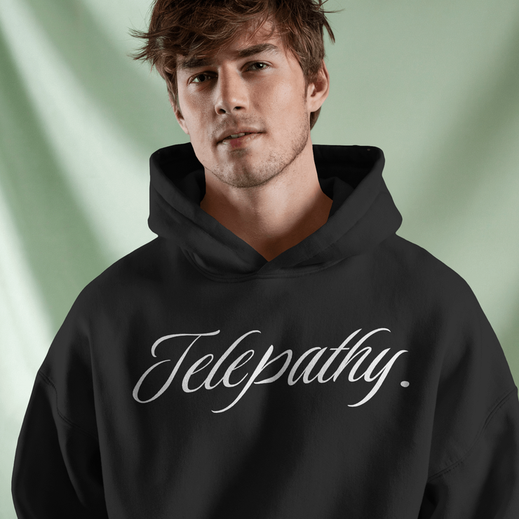 Telepathy - Oversized Streetwear Fleece Hoodie